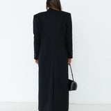 It Girl Double-Breasted Tailored Coat