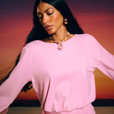 Paloma Pink Blouse