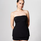 Scarlet Black Mini Skort