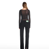 Gia Ruched Long Sleeve Top