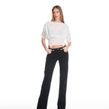 Kendall Mesh White Top