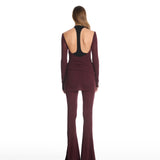 Kiana Knit Plum Top