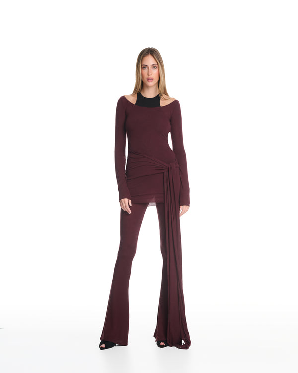 Helsa Knitted Plum Set