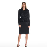 Vanessa Pencil Black Skirt
