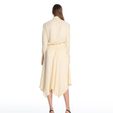 Jane Asymmetric Butter Skirt