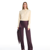 Melanie Satin Butter Shirt