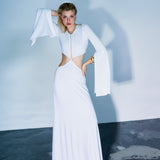 Sunset Cut-Out Maxi Dress