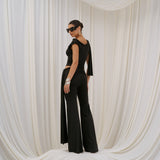 Tiana Twisted Black Top
