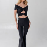 Leia Knotted Top