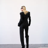 Addison Classic Tailored Wool Blend Pants