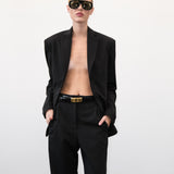 Addison Classic Tailored Wool Blend Pants