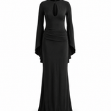 Luna Drape Sleeve Maxi Dress