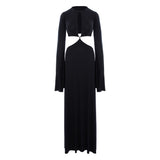 Sunset Cut-Out Maxi Dress
