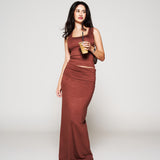 Silk Soft Brown Tank