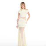 Noire Long Butter Dress