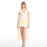Khy Cut Out Butter Mini Dress