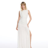 Isabell White Long Dress