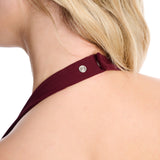 Jennie Burgundy Midi Dress