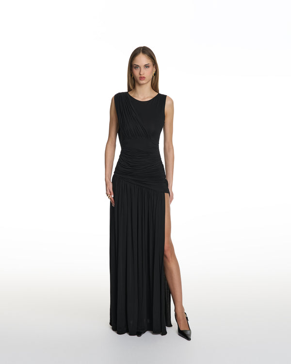 Isabell Black Long Dress