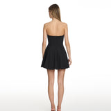 Nova Black Mini Dress
