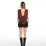 Venilia Brown Bodysuit