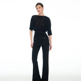 Kendall Mesh Black Top