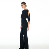 Kendall Mesh Black Top