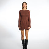 Bell Beach Mini Brown Dress