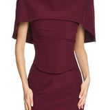 Envy Burgundy Corset