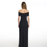 AXEL113 x GRAMA Afterhours Long Black Dress