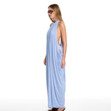 Thea Knotted Blue Dress