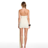 Gigi Mini Fringe Butter Dress