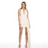 Coco Draped Mini Butter Dress