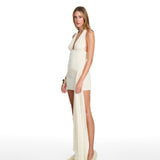 Coco Draped Mini Butter Dress