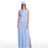 Isabell Blue Long Dress