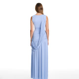Isabell Blue Long Dress