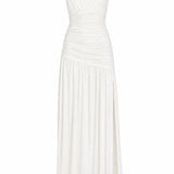 Isabell White Long Dress