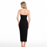 Jennie Black Midi Dress