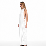 Thea Knotted White Dress