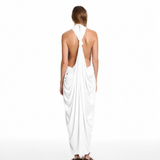 Thea Knotted White Dress