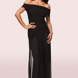 AXEL113 x GRAMA Afterhours Long Black Dress