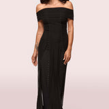 AXEL113 x GRAMA Afterhours Long Black Dress