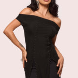 AXEL113 x GRAMA Afterhours Long Black Dress