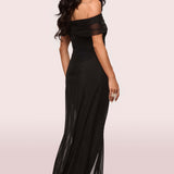 AXEL113 x GRAMA Afterhours Long Black Dress
