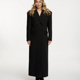 It Girl Double-Breasted Tailored Wool Coat