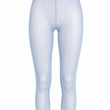 Momo Baby Blue Mesh Capri Pants